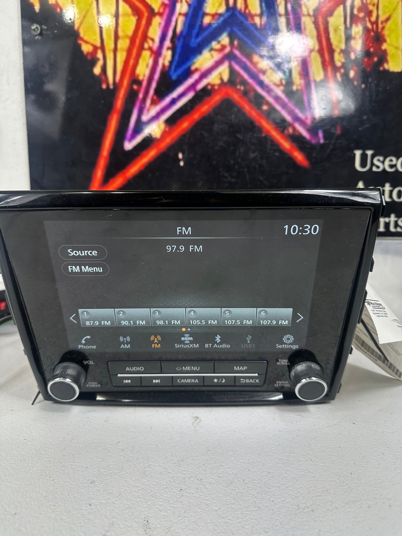 2020- 2022 Nissan Titan XD OEM Navigation AM FM Radio Stereo Receiver