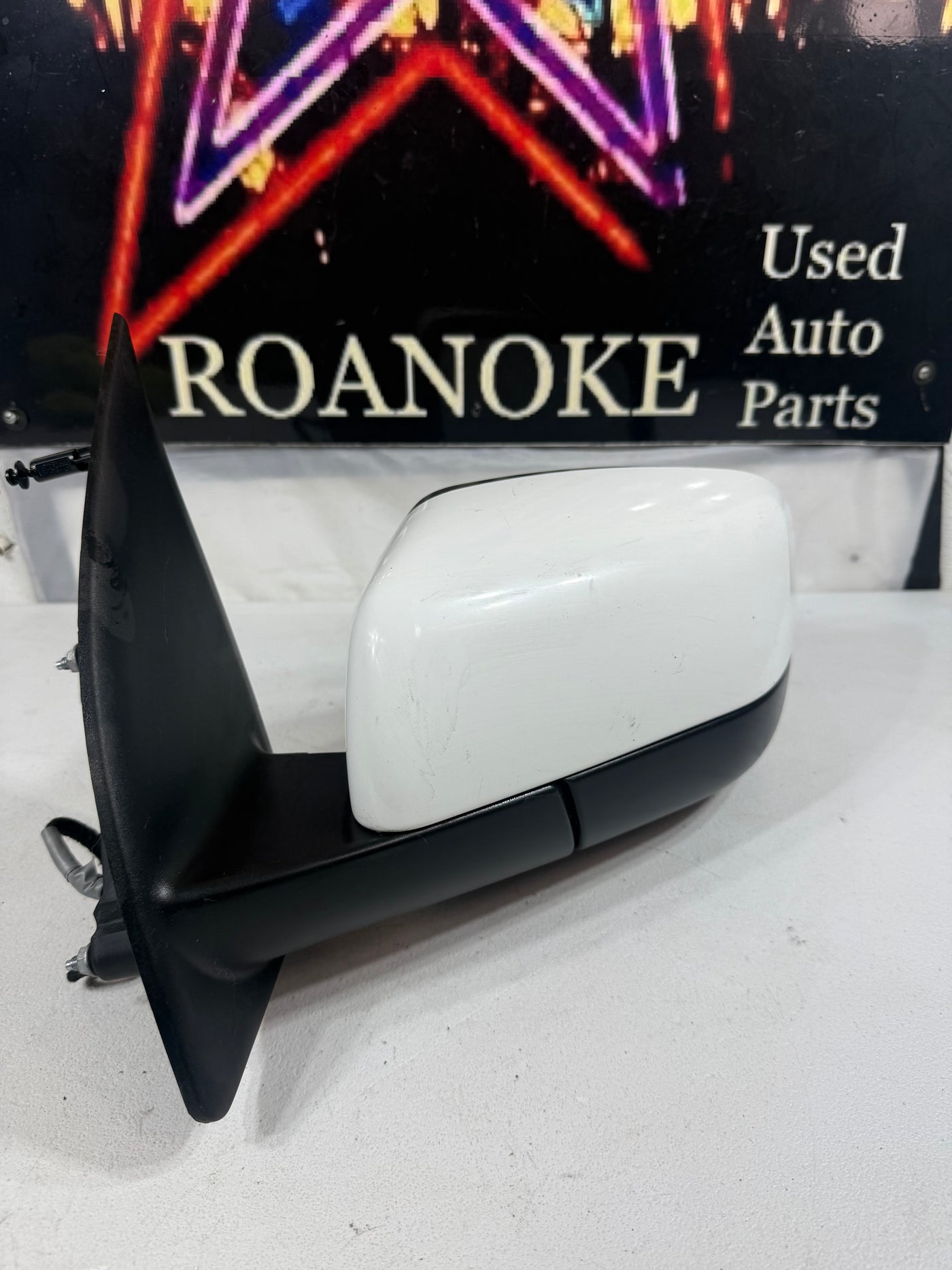 11-15 LAND ROVER LR2 LH LEFT SIDE DOOR MIRROR SIDE MIRROR WHITE OEM