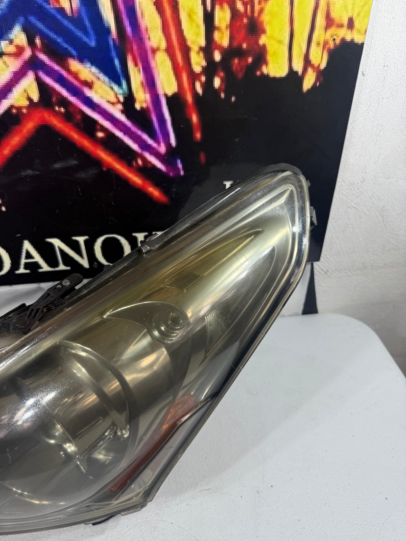 2010-2013 Infiniti G25 G37 Sedan Front Left Side Xenon HID Headlight OEM SMOKED