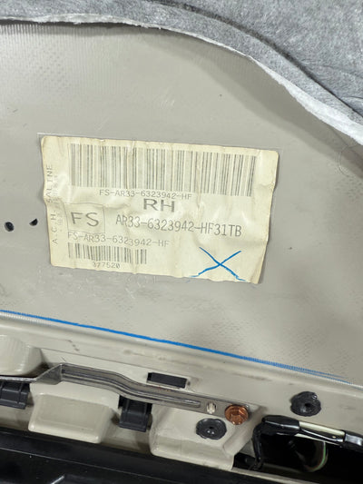 OEM 2010 - 2014 FORD MUSTANG COUPE RIGHT PASSENGER DOOR PANEL BEIGE SHAKER