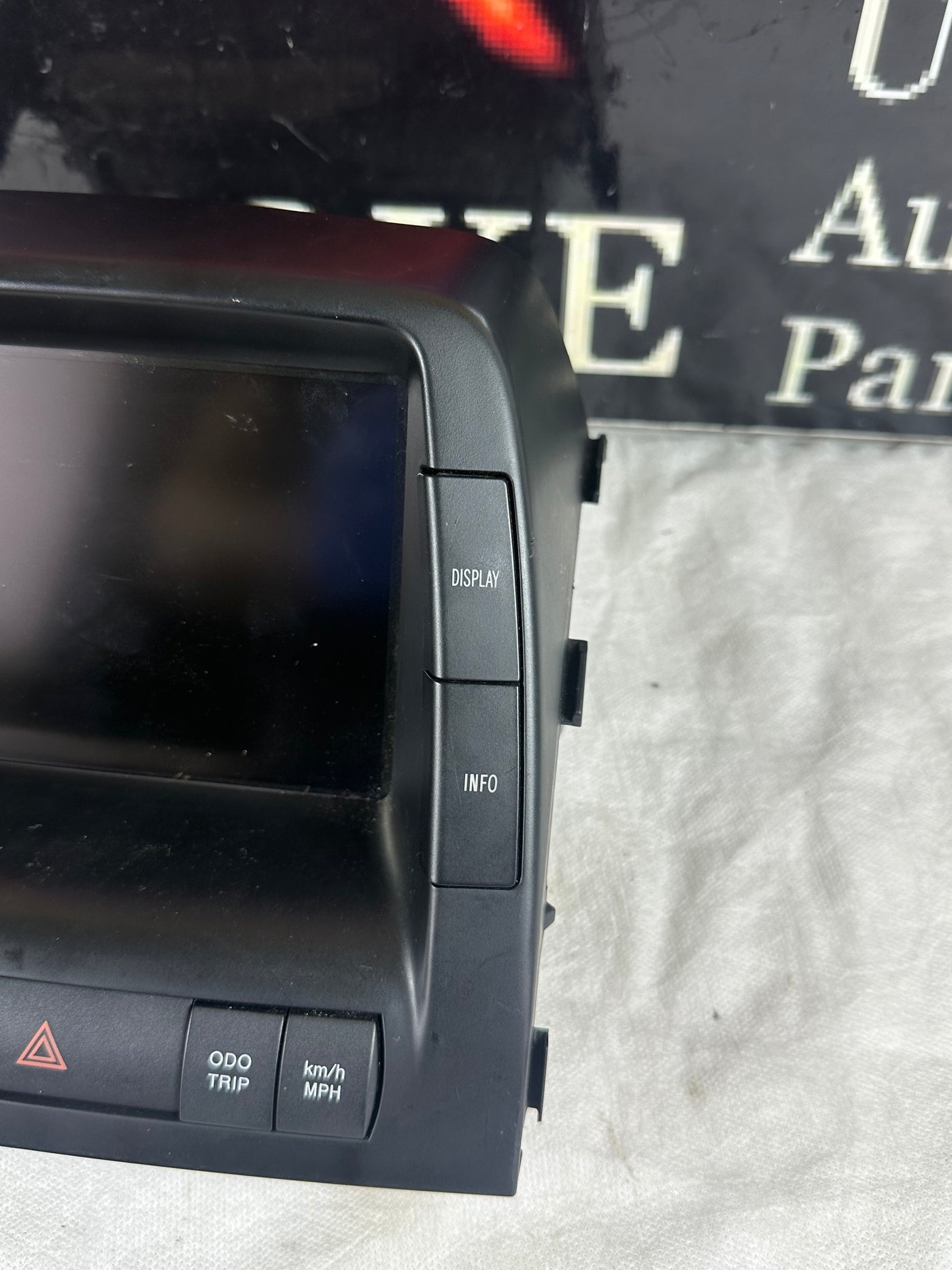 2006-2009 Toyota Prius Radio Info Screen Display With Rear Cam 86110-47230
