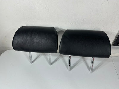 2008-2011 Mercedes C300 W204 Rear Back Seat Headrest Set Black OEM AK2107107