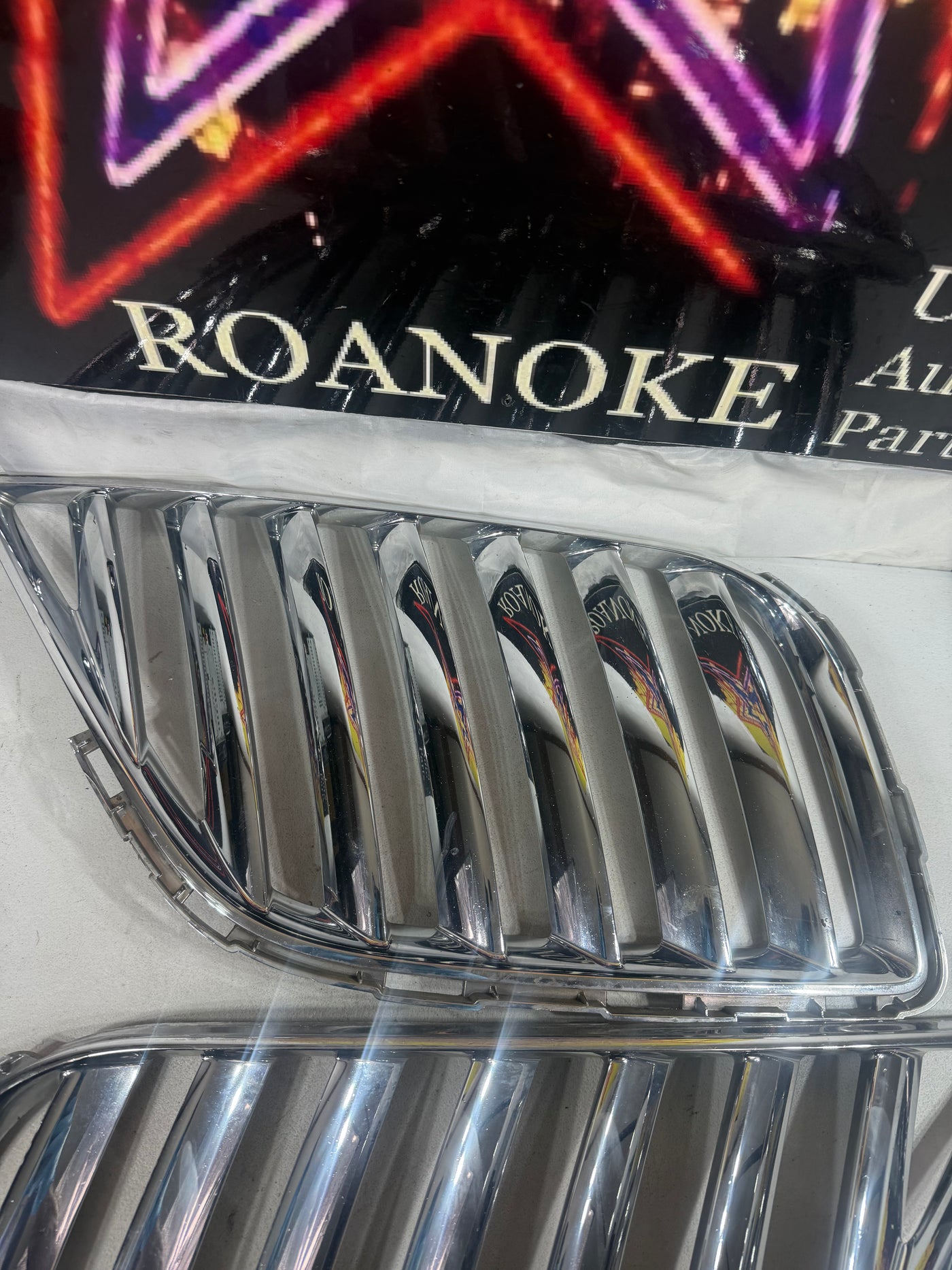 2011-2015 Lincoln MKX Front Upper Chrome Grille Grill Assembly OEM