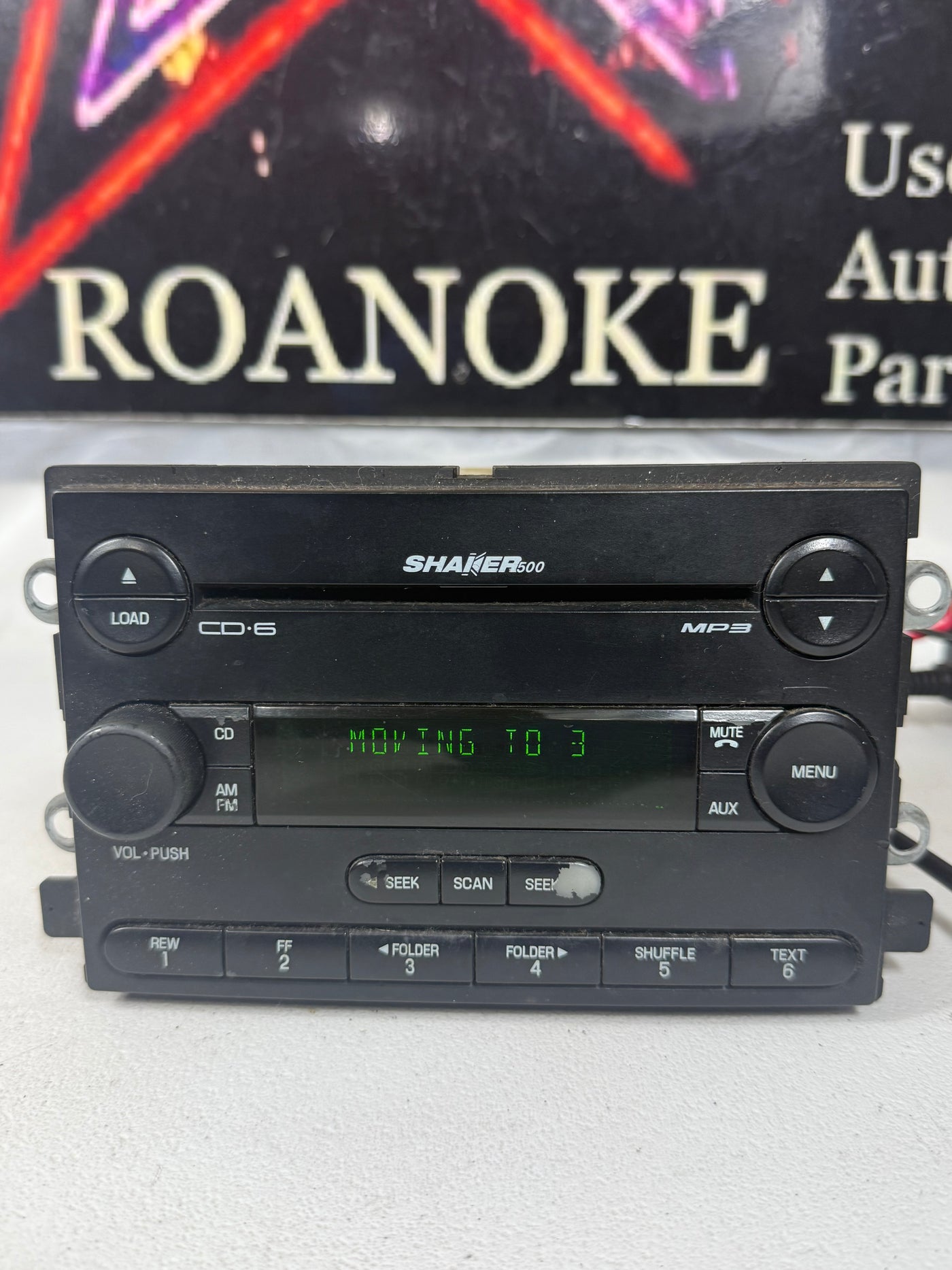 2008-09 FORD MUSTANG SHAKER RADIO STEREO HEAD UNIT CD PLAYER MP3 8R3T-18C815-GE