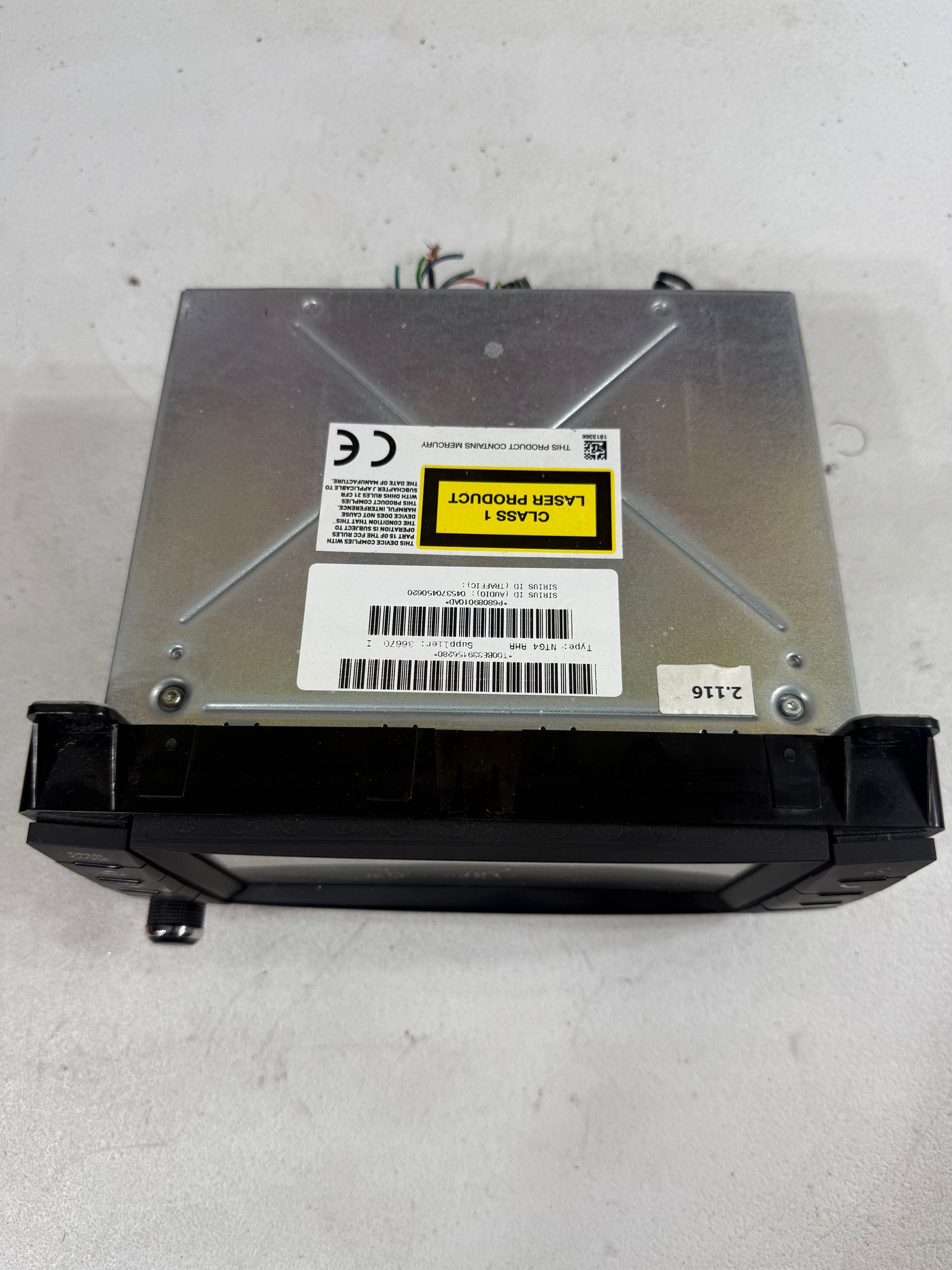2011 2012 2013 JEEP Grand Cherokee DODGE Durango MyGig Navigation Radio RHR