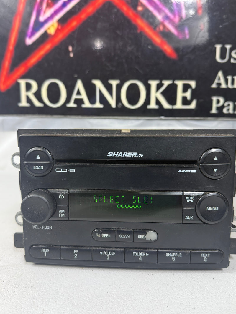 2008-09 FORD MUSTANG SHAKER RADIO STEREO HEAD UNIT CD PLAYER MP3 8R3T-18C815-GE