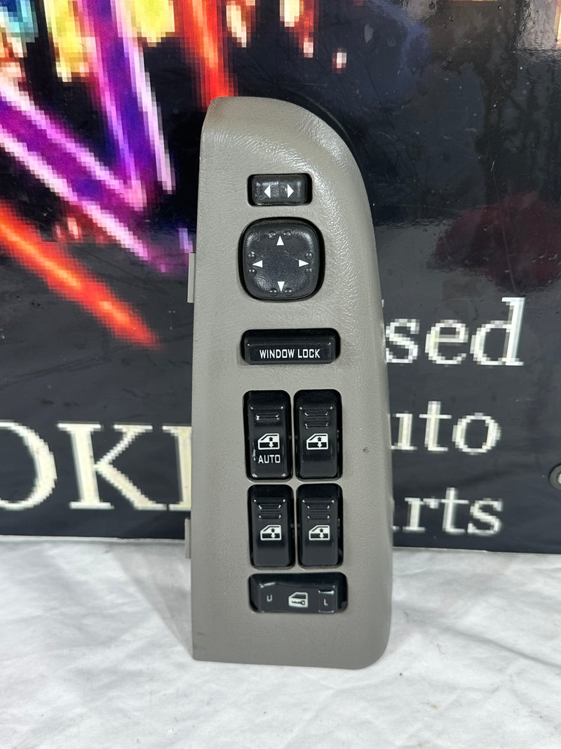 1999-2002 Chevy Suburban Tahoe Yukon Escalade Master Power Window Switch OEM