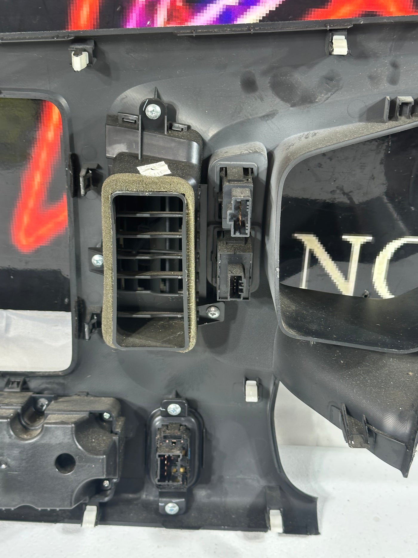 2007 Honda Ridgeline Speedometer/RadioAC Dash Surround Bezel FULLY LOADED OEM