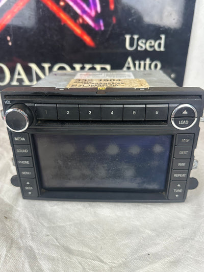 2007 Ford Freestyle AM FM Radio Single Disc CD Navigation Ready 7F9T-18K931-GA