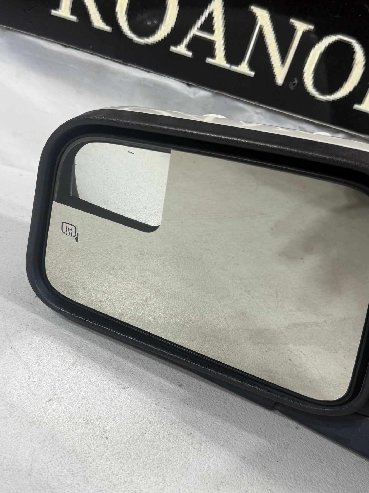 07 - 10 Ford Edge Left Driver Side Mirror White Platinum Heated OEM
