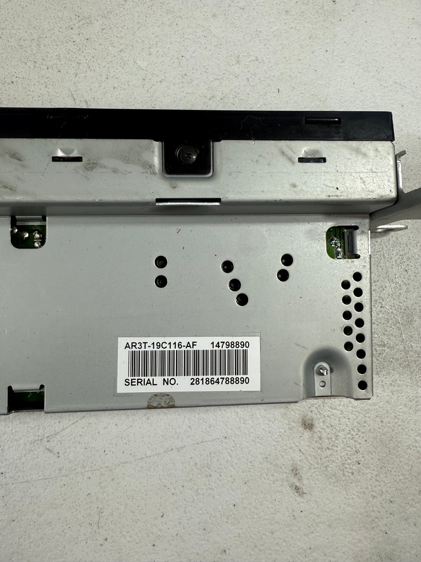 2010 2012 Mustang Shaker Audio Radio Control Panel Receiver Small Display TESTED