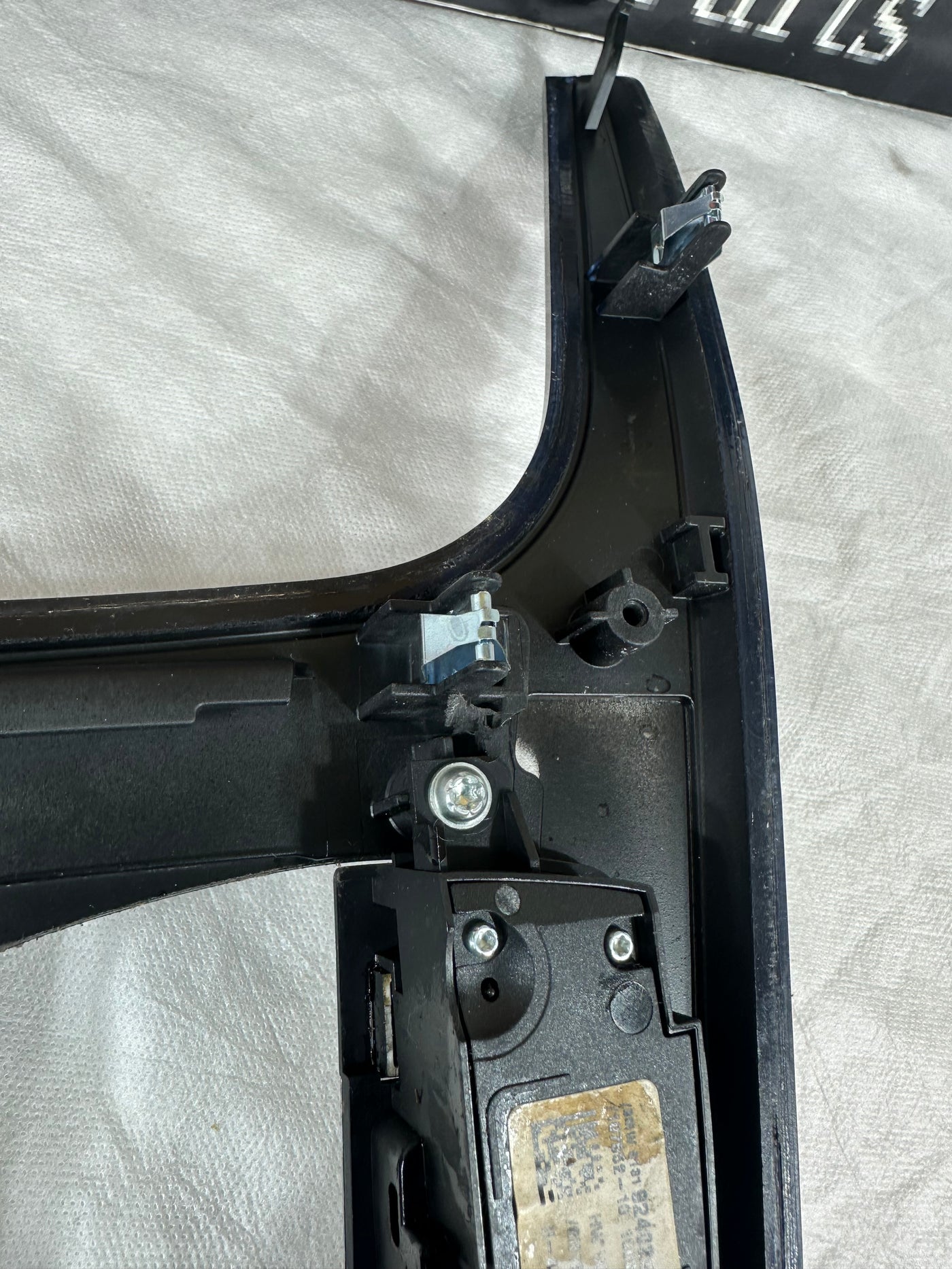 2011-2017 BMW X3 CENTER CONSOLE SHIFTER TRIM BEZEL PANEL W/SPORT PARK SWITCH OEM