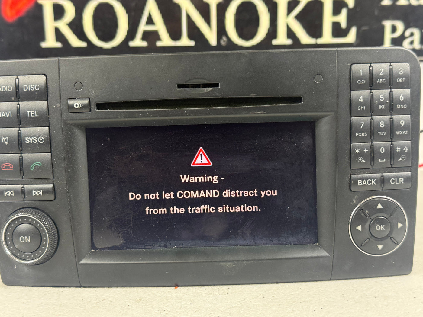 2010-2011 Mercedes ML GL Class GPS Navigation Radio A1649002601 OEM