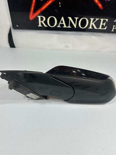 Fits 16 17 18 CHEVY MALIBU LH Driver Power Door Mirror w Blind Spot Black OEM