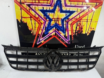 2004-2007 VW Touareg Upper Radiator Bumper Grille Grill Chrome OEM