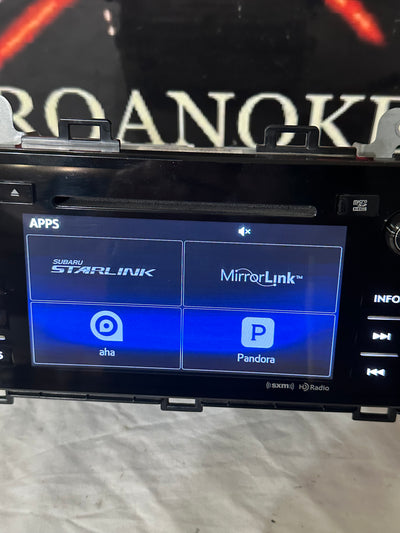 2017 Subaru Legacy CD Navigation Display Radio Receiver ID 86271AL87B PLS READ