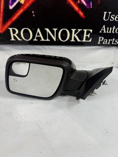 Driver left LH Side View Mirror Power Folding Fits 16-18 EXPLORER Black OEM