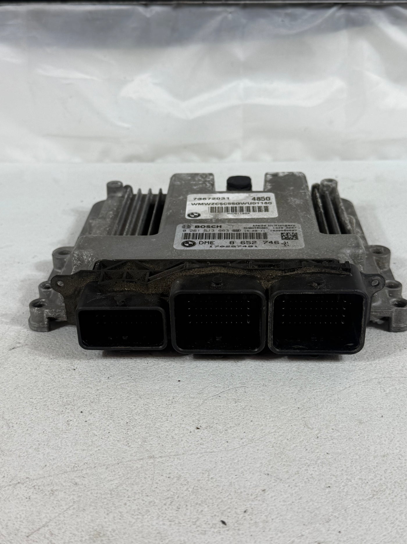 MINI COOPER COUNTRYMAN BASE 1.6L 2016 ENGINE CONTROL MODULE ECU ECM 8652746