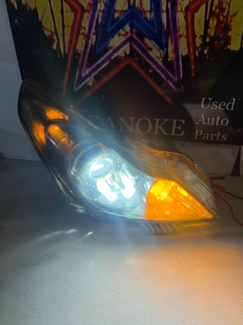 2010-2013 Infiniti G25 G37 Sedan Front Right Side Xenon HID Headlight OEM SMOKED