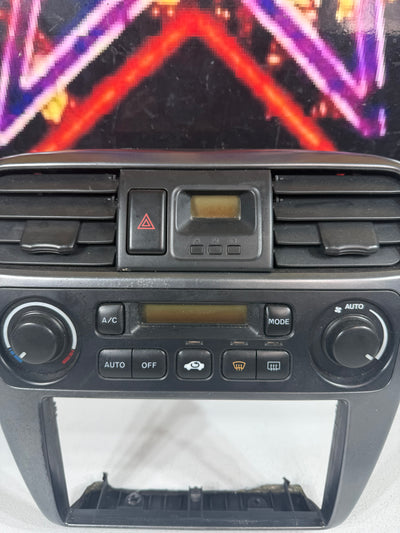 1998-2002 Honda Accord 2 DOORS Front radio Center Dash Bezel With Climate Control OEM