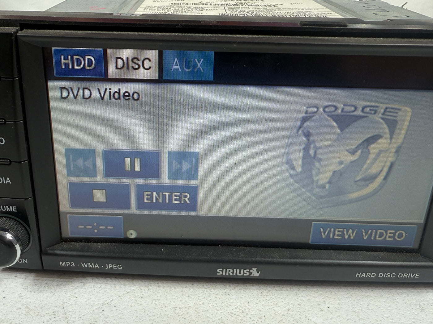 Jeep Dodge Chrysler MyGig CD DVD Radio High RBZ Wrangler Caravan Ram UCONNECT