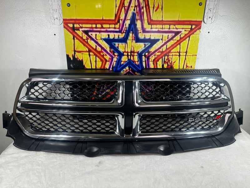 2011 2012 2013 Dodge Durango Grill Grille Front Bumper Mounted W/EMBLEM  CHROME