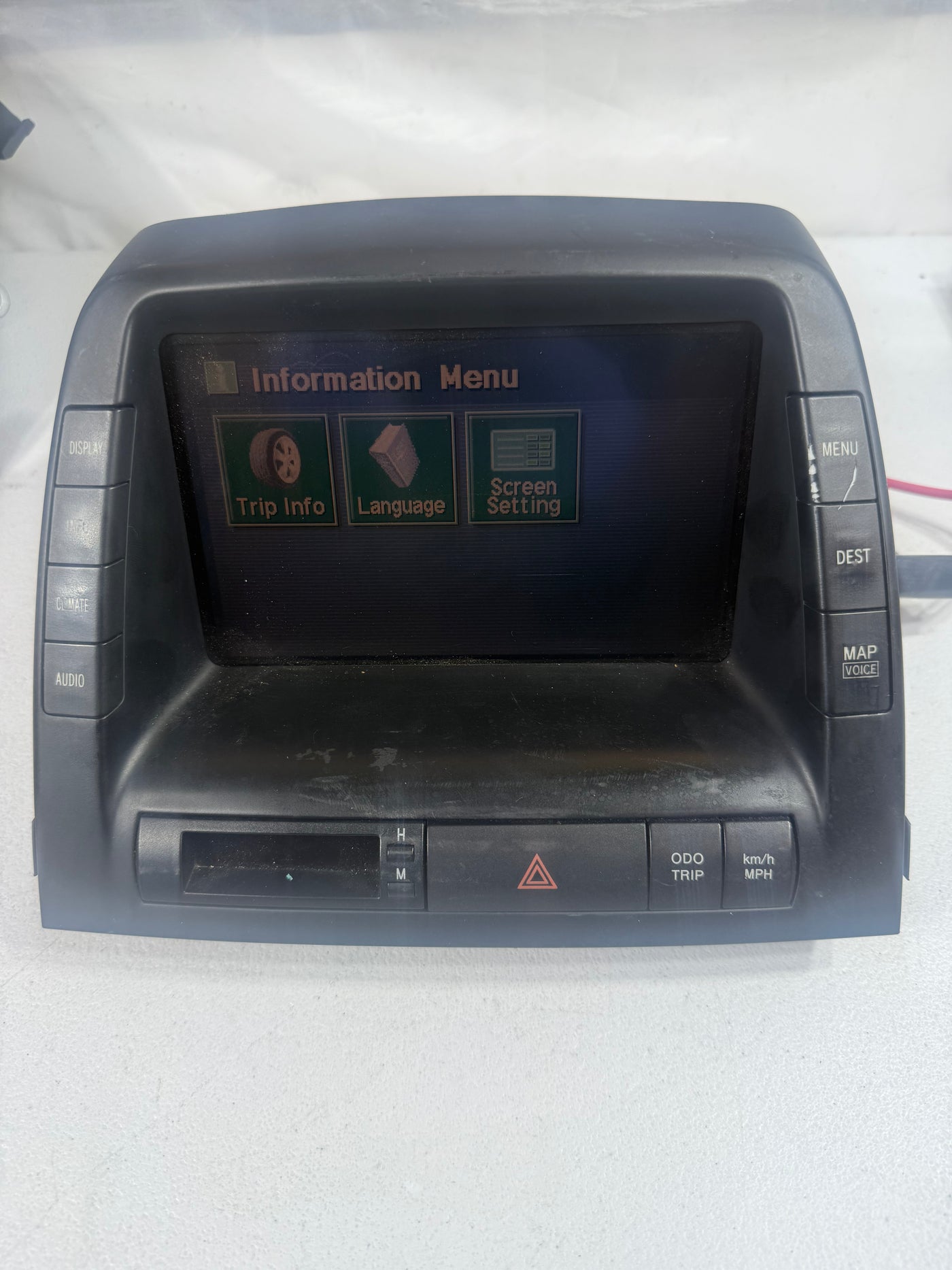 04 - 05 TOYOTA PRIUS NAVIGATION GPS RADIO DISPLAY SCREEN MFD 86110-47071 OEM
