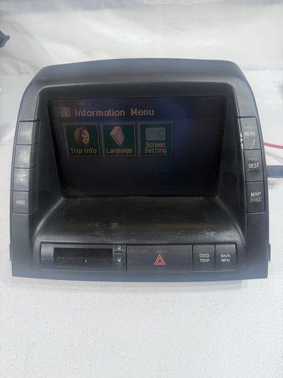 04 - 05 TOYOTA PRIUS NAVIGATION GPS RADIO DISPLAY SCREEN MFD 86110-47071 OEM