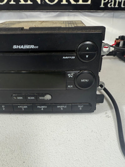2008-09 FORD MUSTANG SHAKER RADIO STEREO HEAD UNIT CD PLAYER MP3 8R3T-18C815-GE