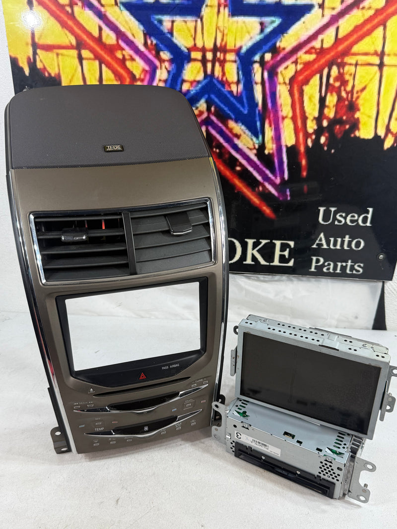 2011-2015 LINCOLN MKX SYNC 2 SCREEN NAVIGATION STEREO BEZEL CLIMATE PANEL OEM