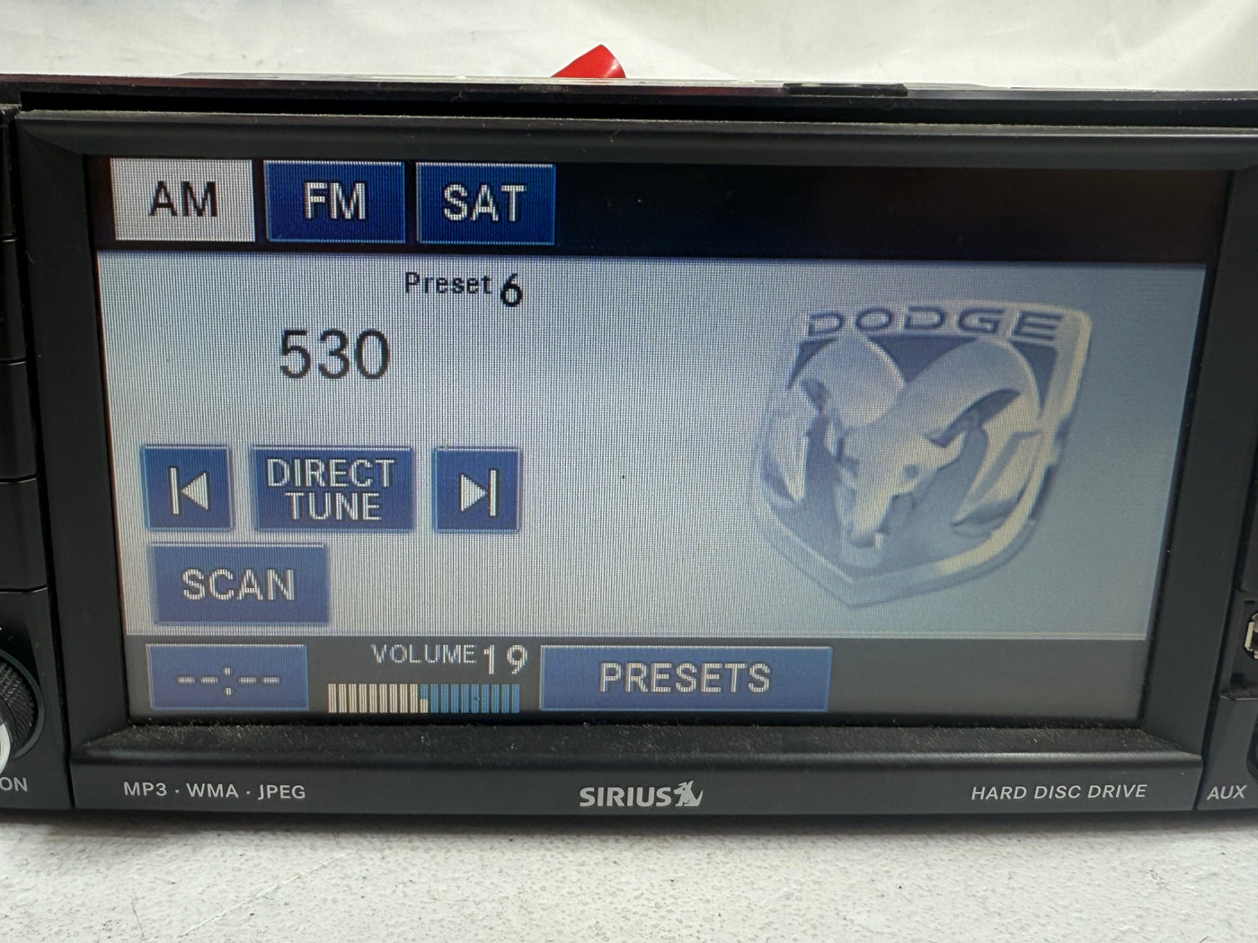 Jeep Dodge Chrysler MyGig CD DVD Radio High RBZ Wrangler Caravan Ram UCONNECT