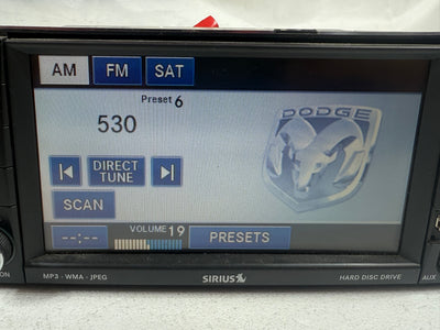 Jeep Dodge Chrysler MyGig CD DVD Radio High RBZ Wrangler Caravan Ram UCONNECT