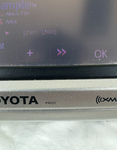 10 11 12 13 TOYOTA 4RUNNER OEM Factory AM FM RADIO Info Display CD Player P10121