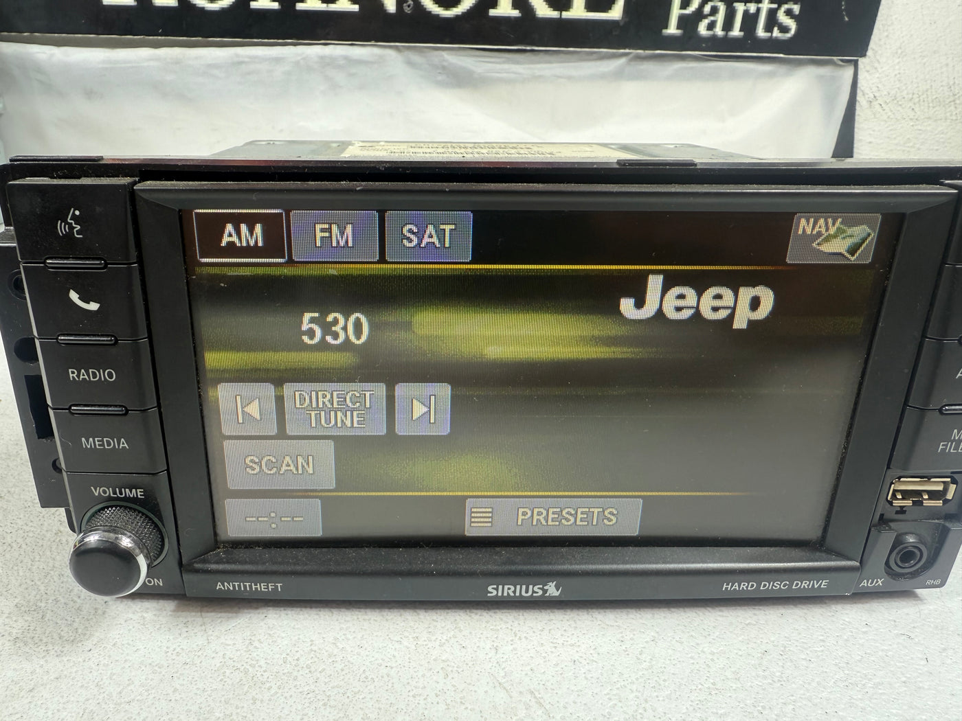 2013-2017 Jeep PATRIOT COMPASS Radio Display Receiver RHB Navigation SAT OEM