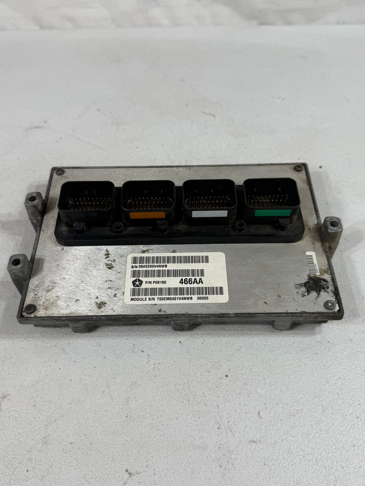 2008 Jeep Wrangler 3.8L AT ECU ECM PCM Engine Control Module P05187467AA OEM
