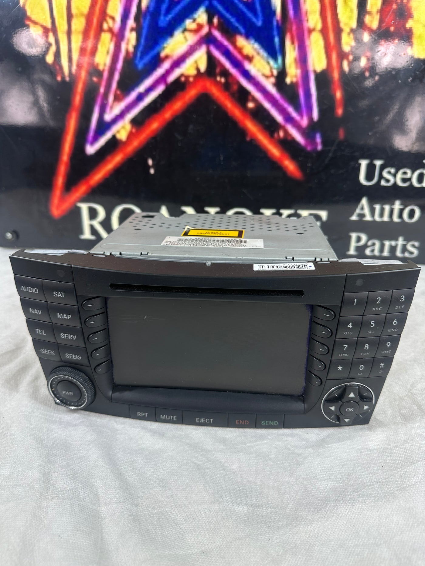 2007 MERCEDES E350 NAVIGATION RADIO STEREO PLAYER RECEIVER E550 ID# 2118203497