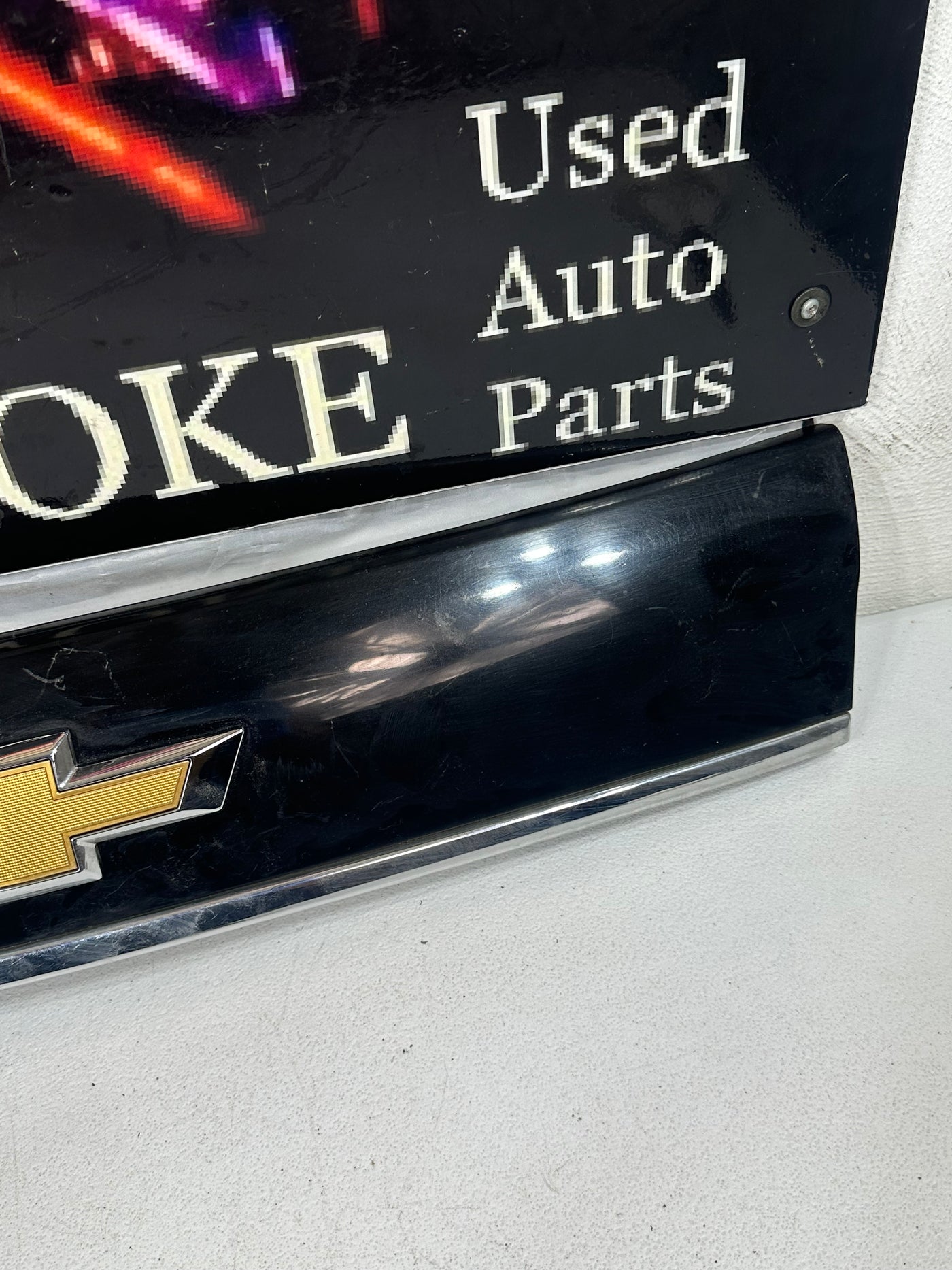 2016-2019 Chevrolet Spark Rear Liftgate Trim Molding With Backup Camera Black OEM