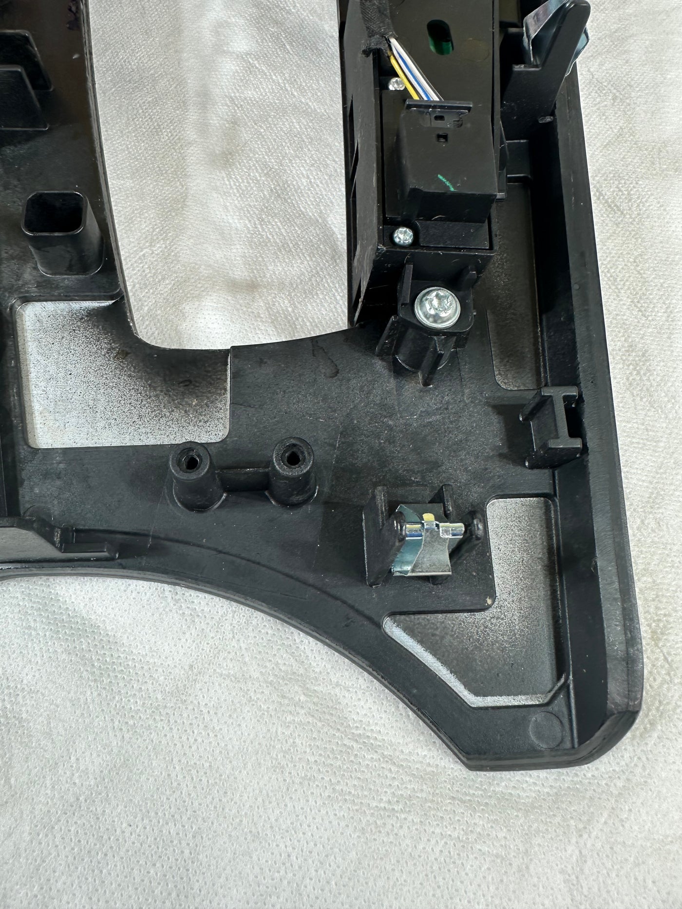 2011-2017 BMW X3 CENTER CONSOLE SHIFTER TRIM BEZEL PANEL W/SPORT PARK SWITCH OEM