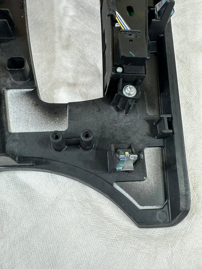 2011-2017 BMW X3 CENTER CONSOLE SHIFTER TRIM BEZEL PANEL W/SPORT PARK SWITCH OEM