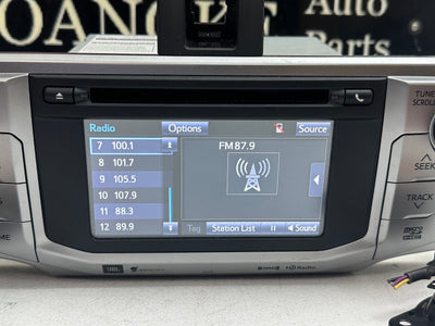 2014 - 2016 Toyota 4Runner OEM JBL Navigation Gracenote HD Radio W/ Speakers
