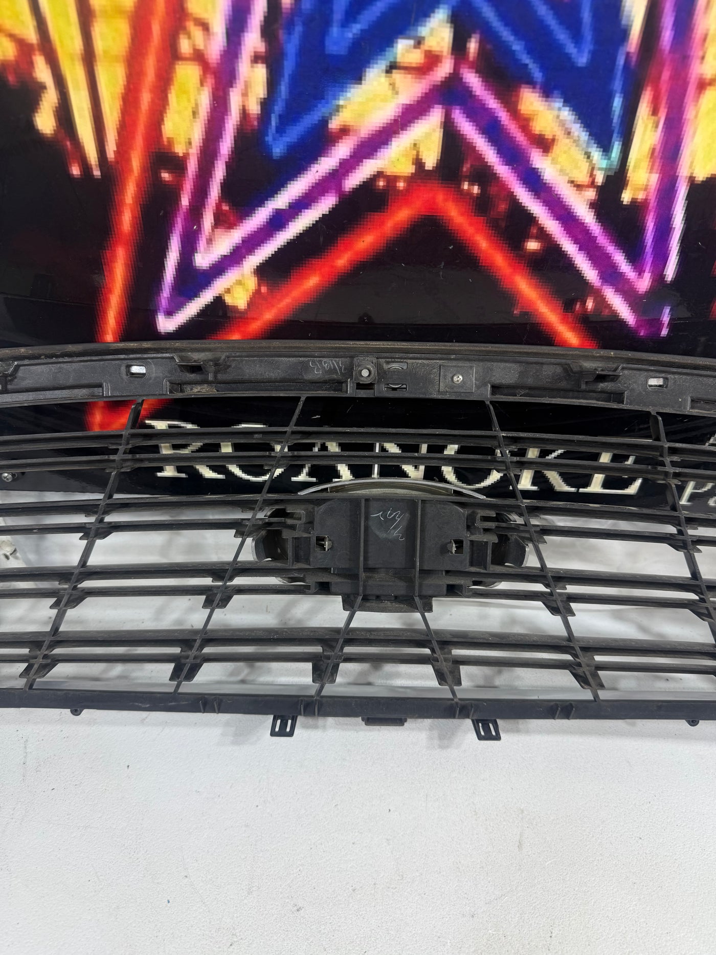 Infiniti M37x 2011 Grille Upper Bumper Mounted Fits 11-13 INFINITI M37 OEM