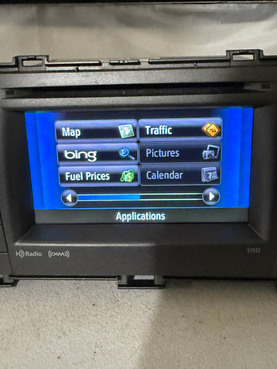 2012-2015 Toyota Prius AMFM Navigation Radio Receiver Display Screen 86140-47060