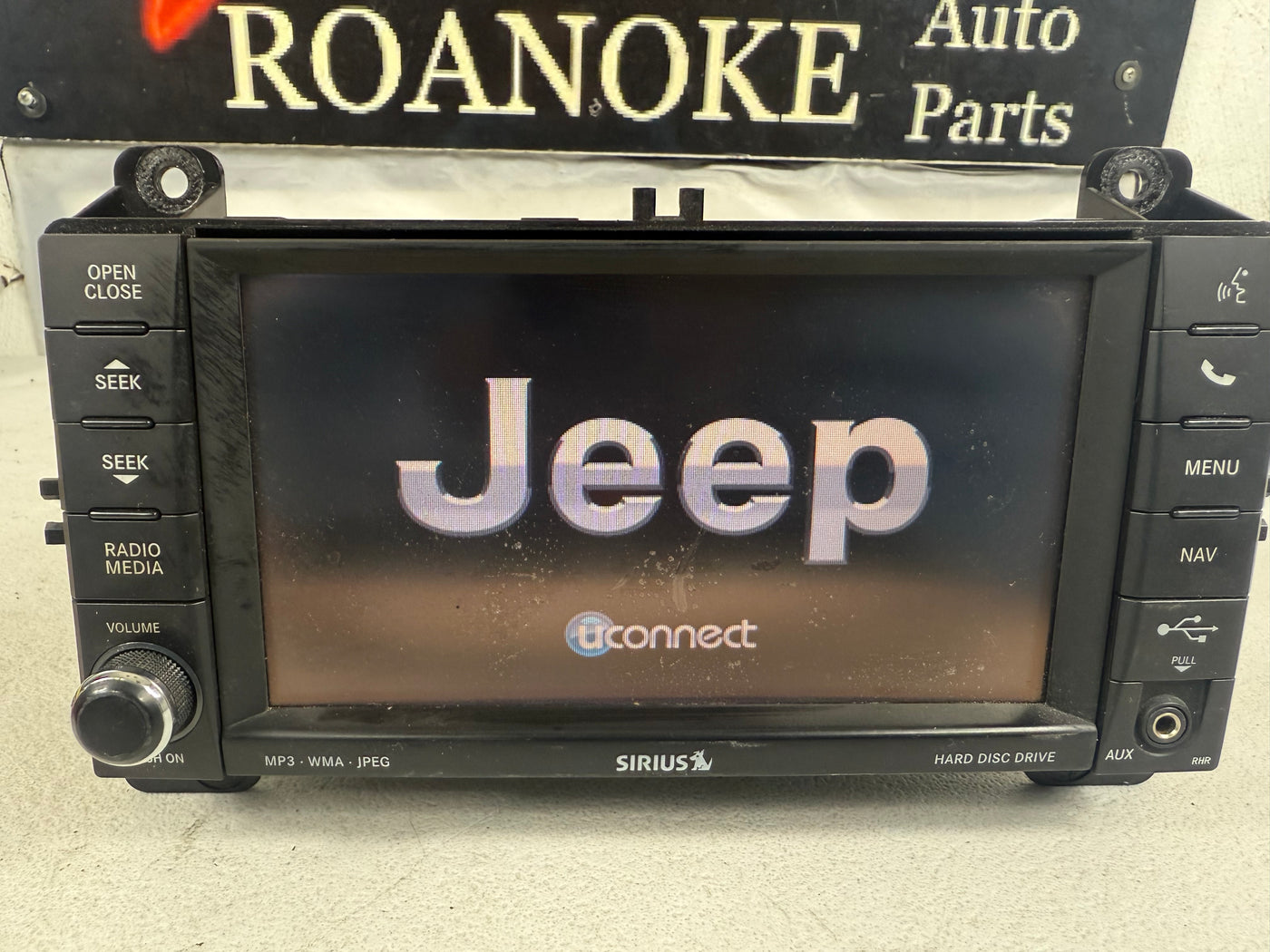 2011 2012 2013 JEEP Grand Cherokee DODGE Durango MyGig Navigation Radio RHR