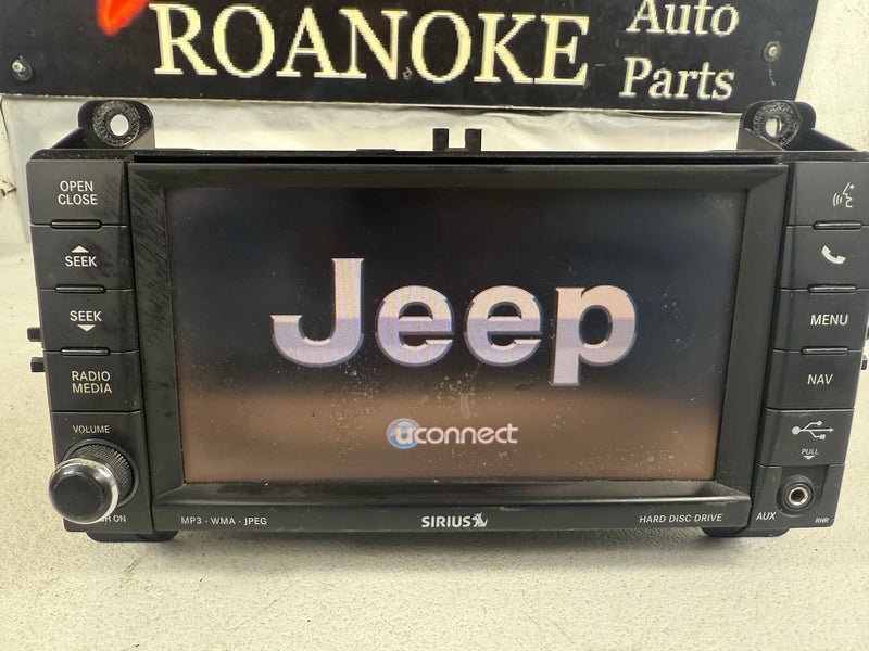 2011 2012 2013 JEEP Grand Cherokee DODGE Durango MyGig Navigation Radio RHR