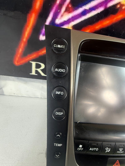 2007 Lexus GS450h GPS Display Navigation Screen 86111-30550 OEM