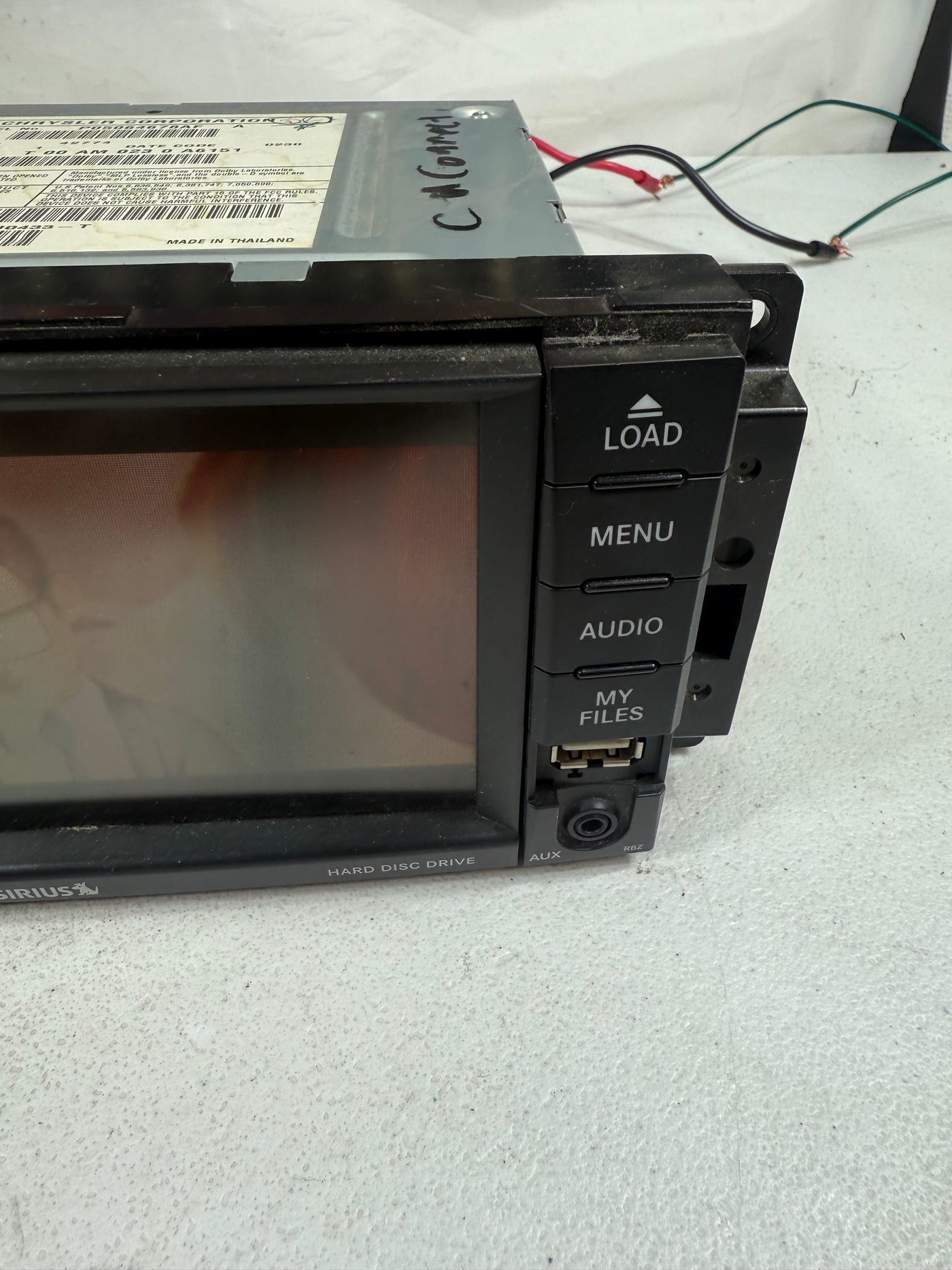 Jeep Dodge Chrysler MyGig CD DVD Radio High RBZ Wrangler Caravan Ram UCONNECT