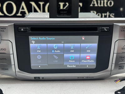 2014 - 2016 Toyota 4Runner OEM JBL Navigation Gracenote HD Radio W/ Speakers