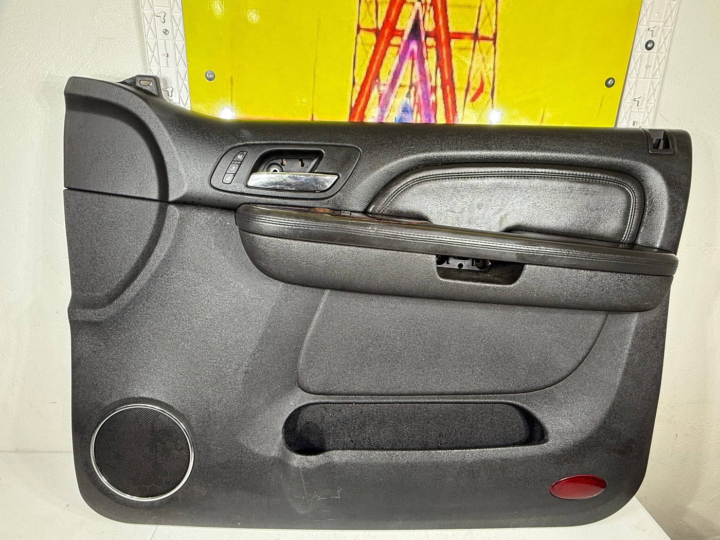07-09 Chevy Silverado GMC SIERRA Right Passenger Front Door Trim Panel OEM
