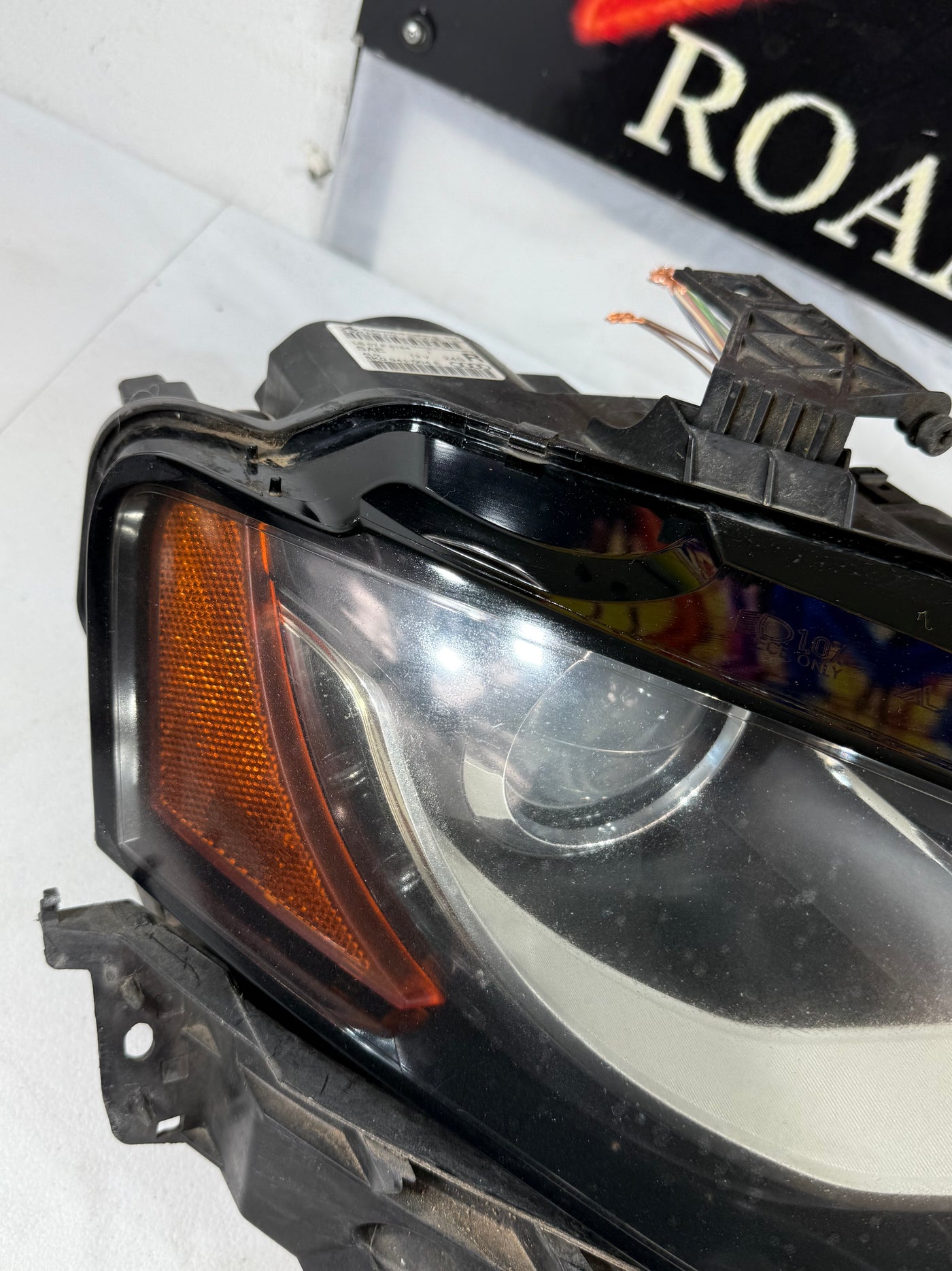 2009- 2012 Audi A4 S4 HID Xenon RH Right Passenger Side Headlight Assembly W bracket OEM