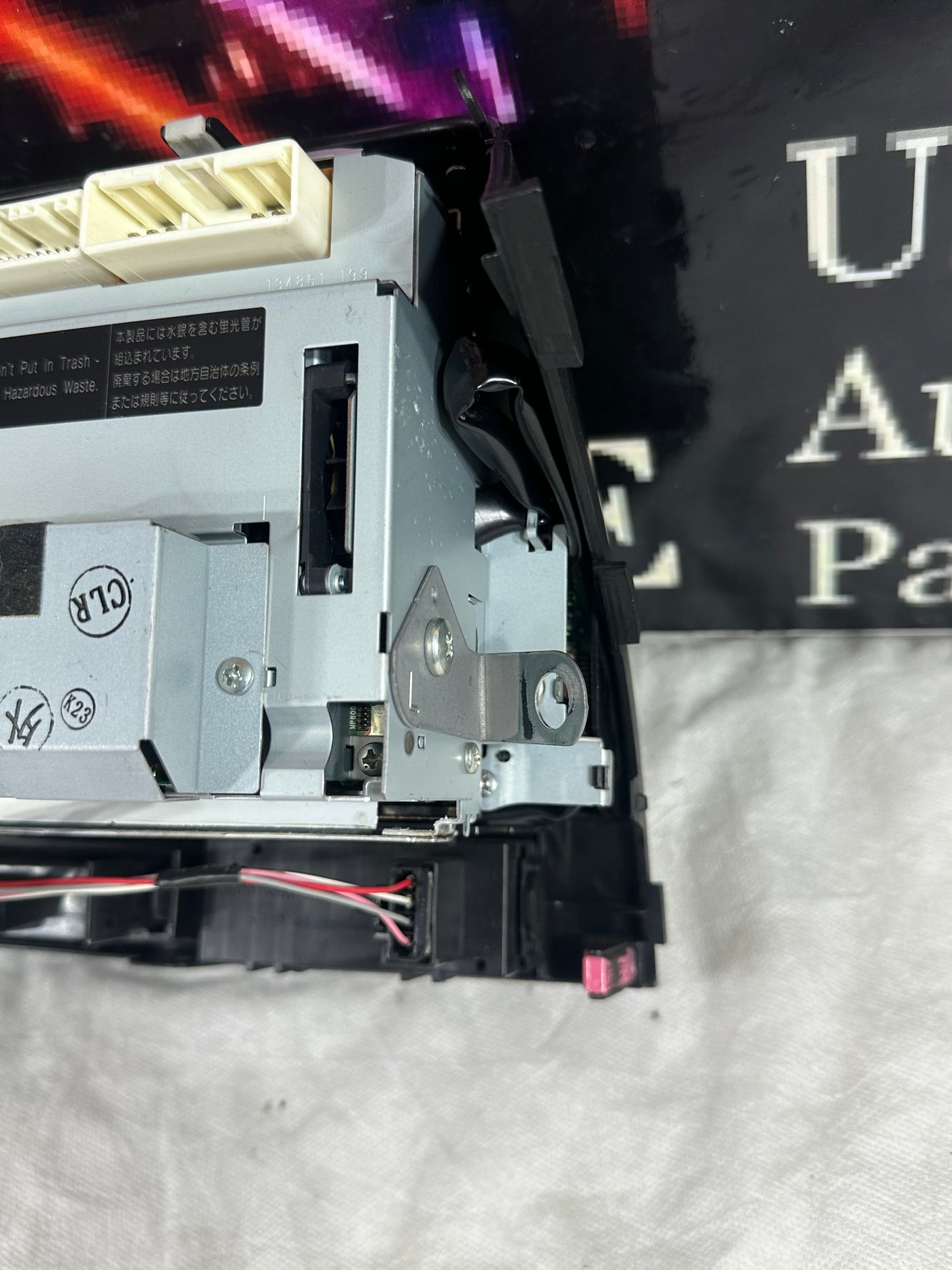 2006-2009 Toyota Prius Radio Info Screen Display With Rear Cam 86110-47230